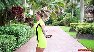 testing this stunning milf's epic twerking on my big cock