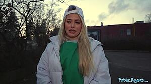 Public Agent Fucks 18-Year-Old Blonde Waitress Tacos Parody