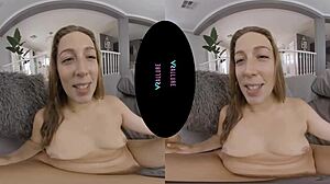 vrallure febby couldn't wait to plug her ass solo