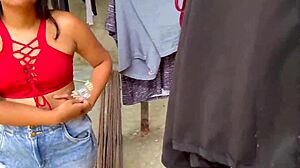 Neighbor Deserves Cash for Wild Yoga Fuck with Submissive Latina Wife