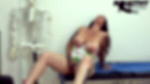 horny milf sneaks masturbation session in doctor's office