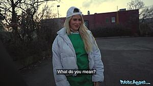 Public Agent Fucks 18-Year-Old Blonde Waitress Tacos Parody