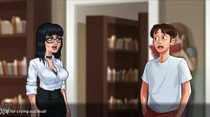 Caught Teacher Fucking Her Own Student Hard