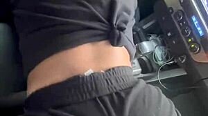 real hooker blows deepthroat public car ass out cum mouth finish