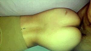 Curvy latina bodybuilder shakes huge ass post-party unaware on hidden cam