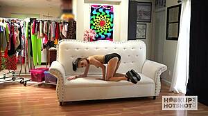 Scarlett Bloom begs Bryan for brutal throat and pussy wrecking