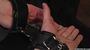 Busty Dominatrix Teases Submissive with Pegging Play