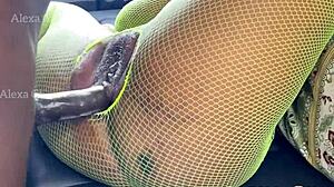 Young Ebony Pussy Creampied by Massive Black Cock