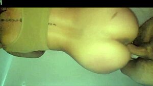 Curvy latina bodybuilder shakes huge ass post-party unaware on hidden cam