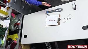 Adrianna jade bent over big tits interrogated lipstick theft suspicion cowgirl deepthroat