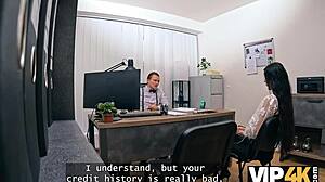 Why are VIP4K office teens so horny they beg for rough shaved pussy sex now?