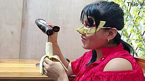 neighbor asks for salt but gets my chocolate cock and homemade european blowjob instead!!