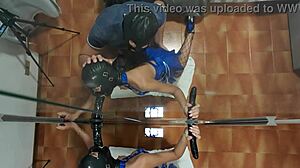 Milf sucks cock chokes gags deepthroat then dildo fun?