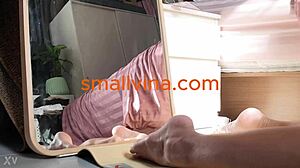 Naughty Thai Teen 18+ Workout Shows Petite Ass and Tits After School