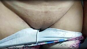 cuckold husband measures every inch of slutty housewife karina with lucas