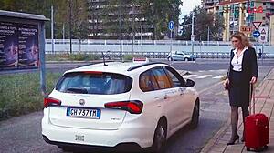 Italian scout bangs hot milf Julia North office creampie