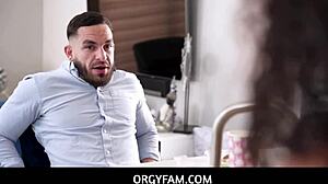 Stepsister orgy craves stepbrothers' big cocks nonstop