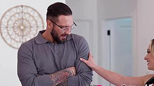 Busty gypsy masseuse rose massages with huge tits and chubby fucking