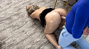 housewife sneaks anal pounding while hubby's away i couldnt resist that big cock stretching me