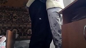 Lesbian Illusion Girls Mix Gentle Licks with Hard Spanks and Orgasms