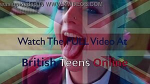 teacher eats british 18 year old student's pussy then she swallows his cum deep