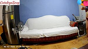 Backstage big ass model slips into sexy outfit before steamy sex shoot