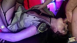 policewoman skips arrest for anal threesome with strippers at club right?