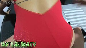 trying to knock up this hot argentinian girl doggystyle cowgirl cumshot