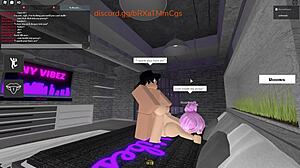 Innocent Virgin Student Fucks Roblox Teacher in Horny Frenzy
