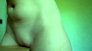 Fuck Yes, Watch Petite Hottie Hump Desk to Gushing Pussy Orgasm!