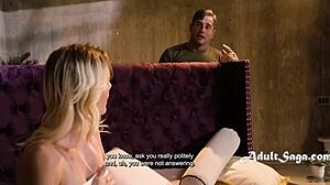 Kenna James Catches Nathan Bronson Jerking to Her Dorm Jilling