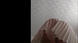 teacher secretary librarian in stockings skirt legs bookworm