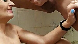 german milf sandra facefucked deepthroated then facial cumshot explosion!