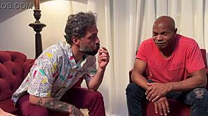 Trailer: Blackmailed Adultério with Maid Cuckold Footjob