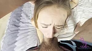 Step Brother Huge Monster Cock Makes Taboo Teen Pussy Squirt Pov Facial Cumshot