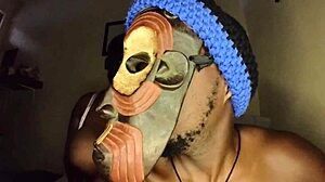 Curious about Kenyan church member's bareback doggystyle with big natural tits and huge cock?