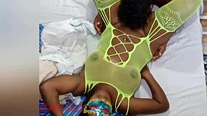 bbw latina prostitute moans wildly during messy oral and creampie