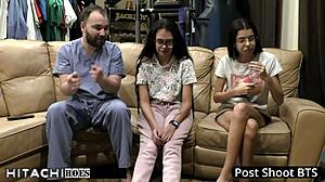 Freshman patient moans thro mandatory hitachi vibes from doc angel santana 😩🔥