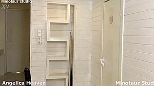 young bimbo teen fisting destroys robber's ass with heels and toys!