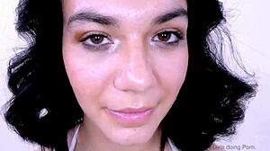 Elegant Shy Petite Brunette Fucked in Modeling Casting Interview