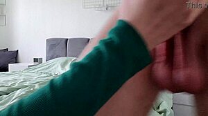 one night stand from bar begs dont cum inside but takes two deep creampies