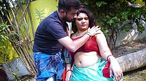 Desi Mallu Bhabhi Craves Hardcore Pounding from Local Mason Alone Full Hindi