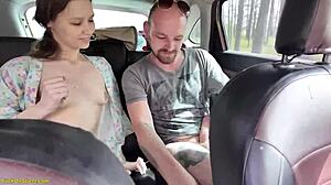 Shy Skinny Teen Gets Her Narrow Ass Destroyed Hard On Roadside By Stranger