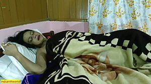 Beautiful Bangladeshi wife cheats husband creampie fucking hot neighbor devar in erotic desi sex!