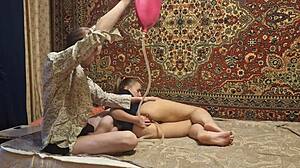 Emotional Enema Play With Curvy Russian Wife's Wet Asshole
