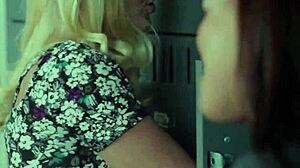 Milf teacher pussy drilled hard by coworker in office